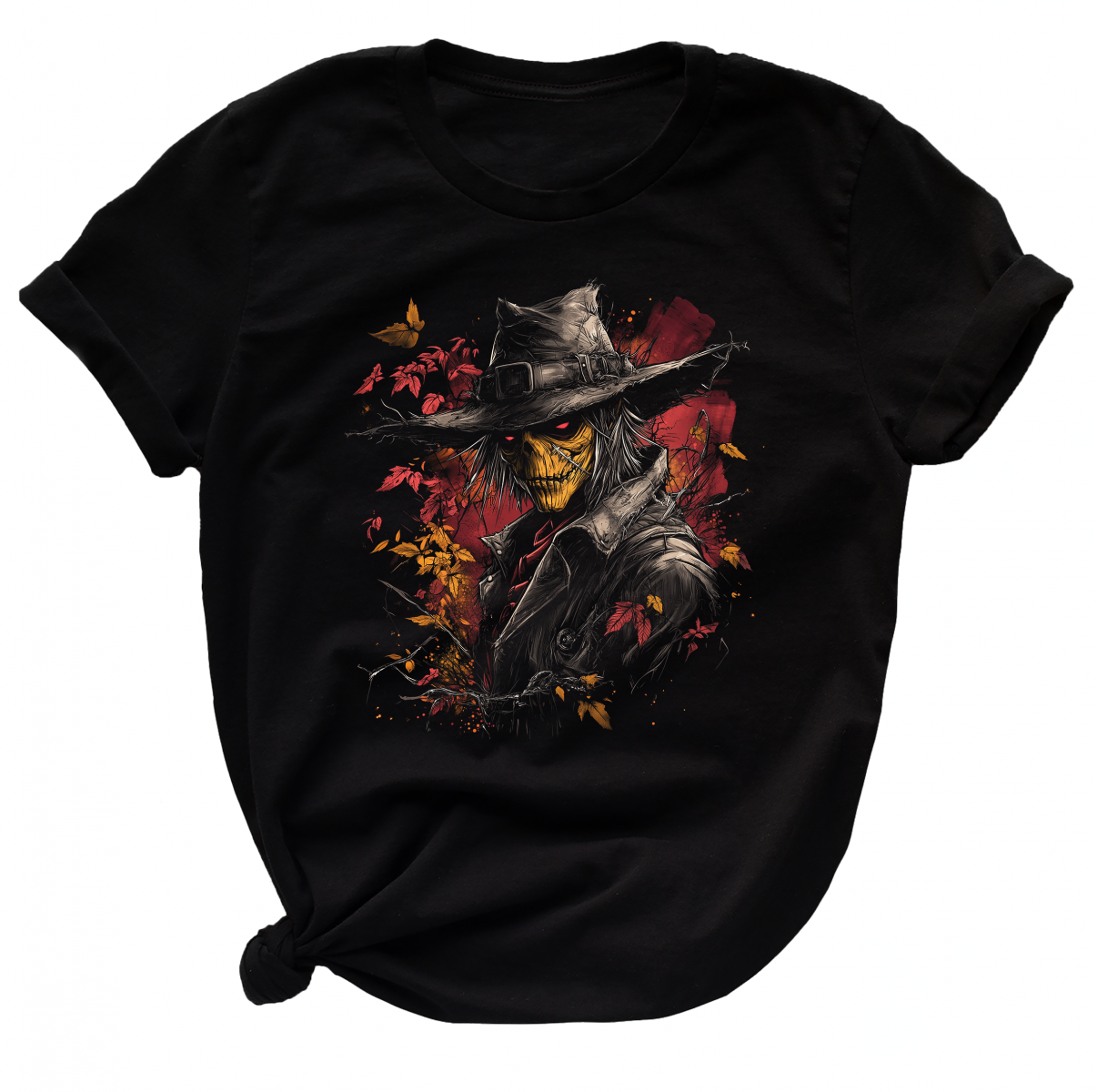 Koszulka damska Strach na wróble 2 Czarna