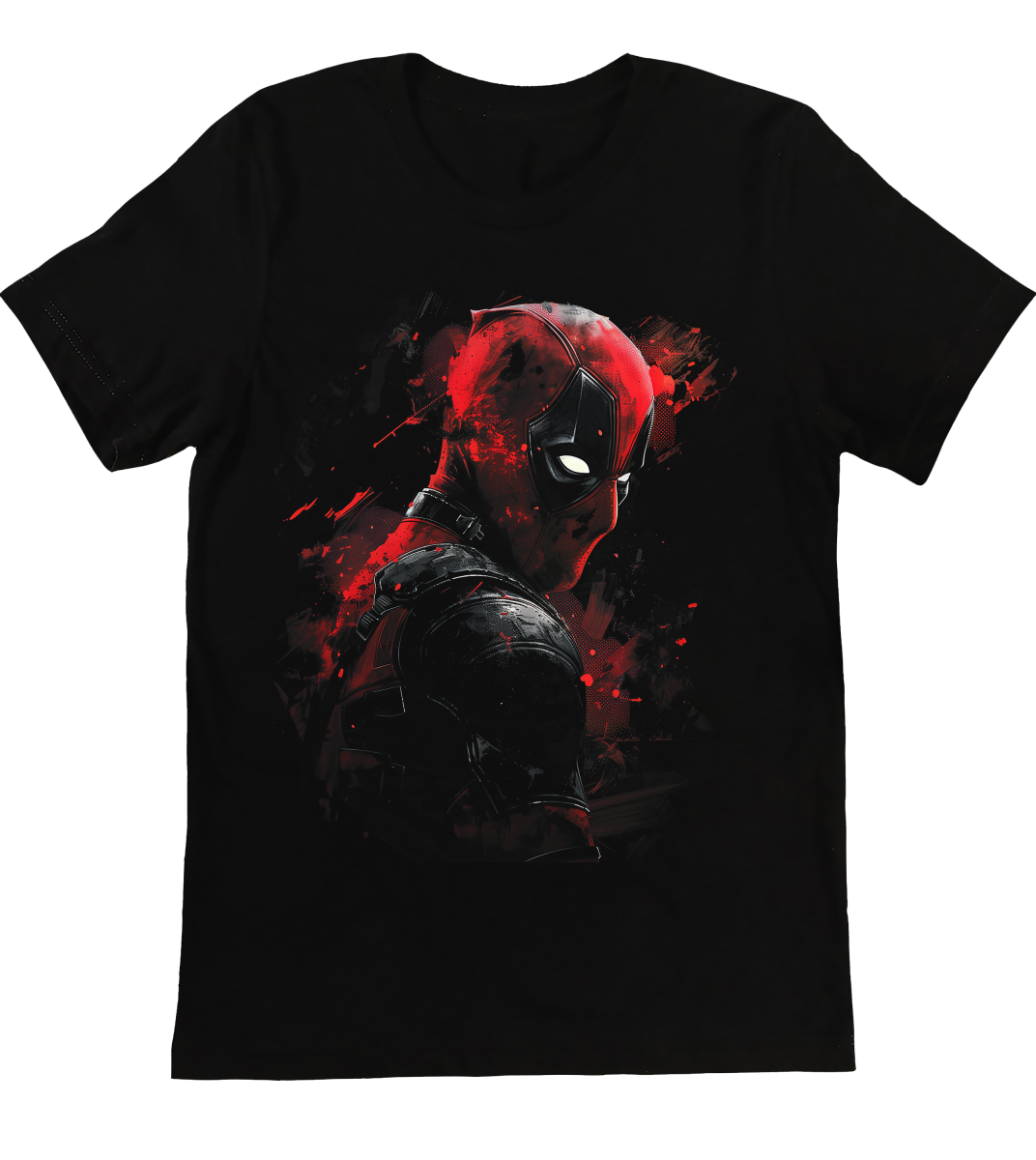 Koszulka męska Deadpool Czarna