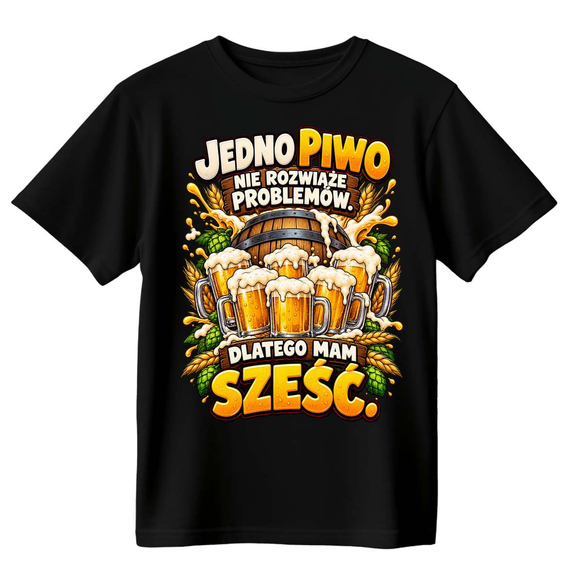 Koszulka męska - Jedno piwo