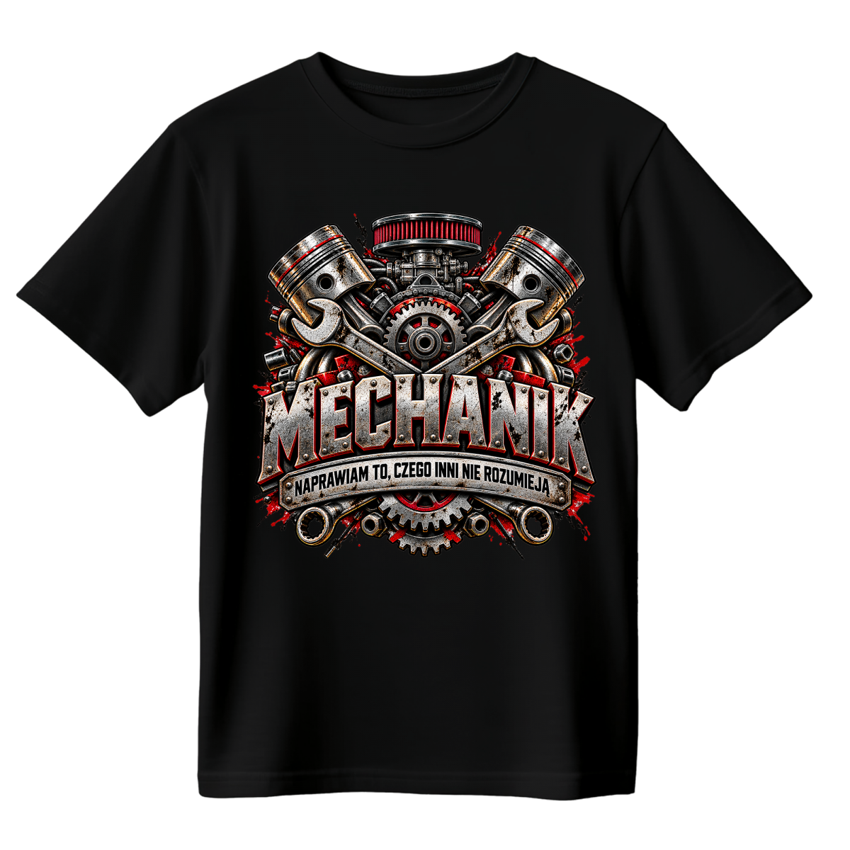 Koszulka męska - Mechanik
