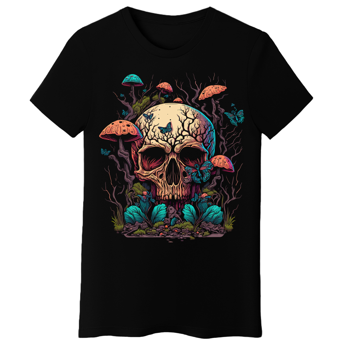 Koszulka Damska Cykl Życia - Czarna