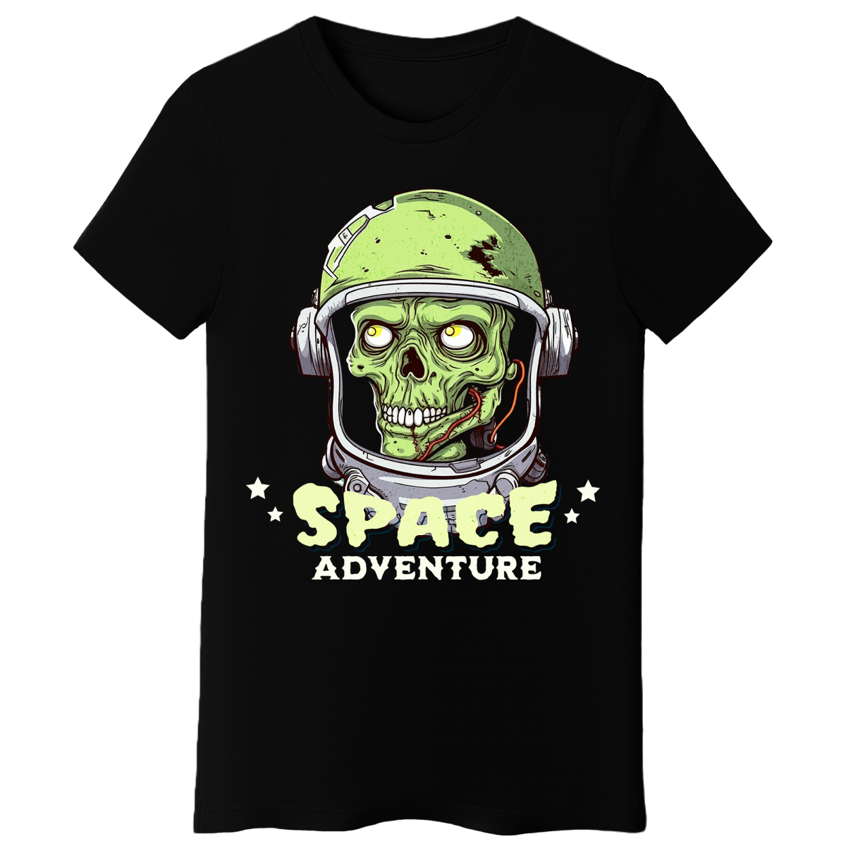 Koszulka Damska Nieumarły Astronauta - Czarna