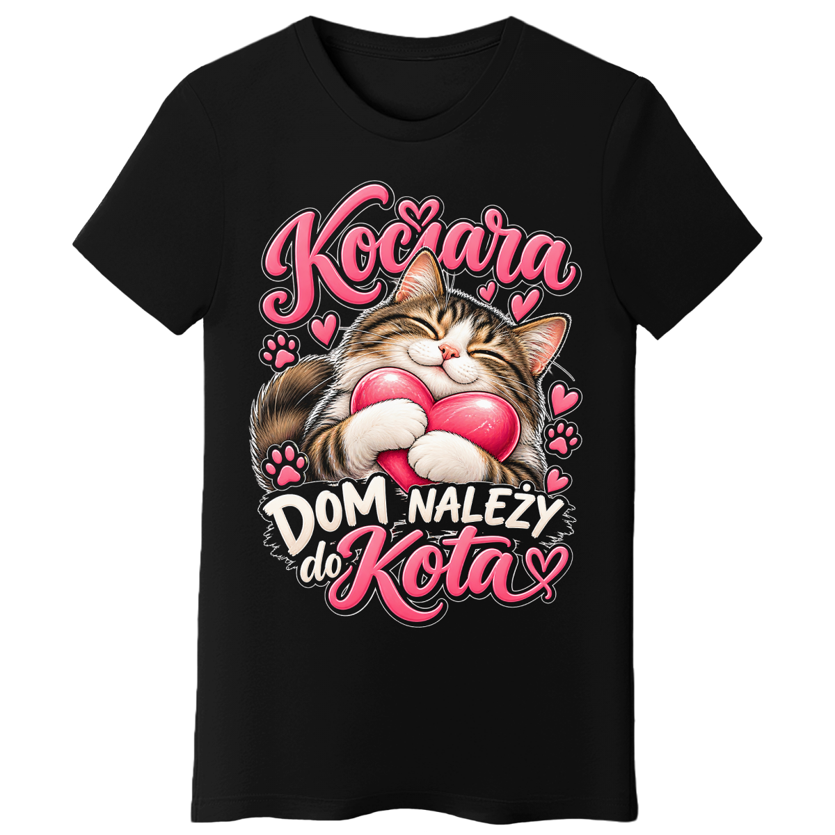Koszulka damska - Kociara