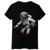 Koszulka Damska Kosmiczny Koszmar - Czarna