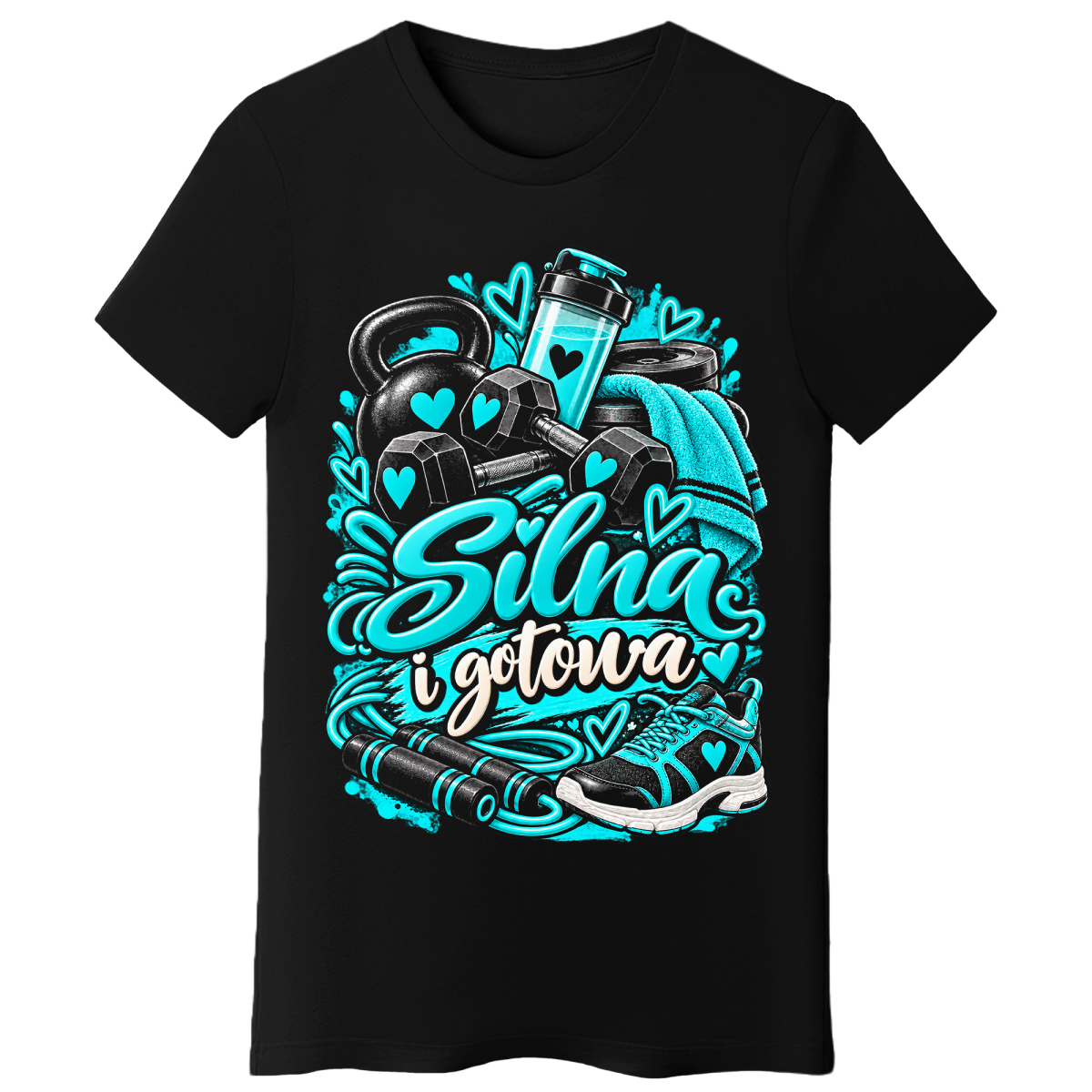 Koszulka damska - Silna