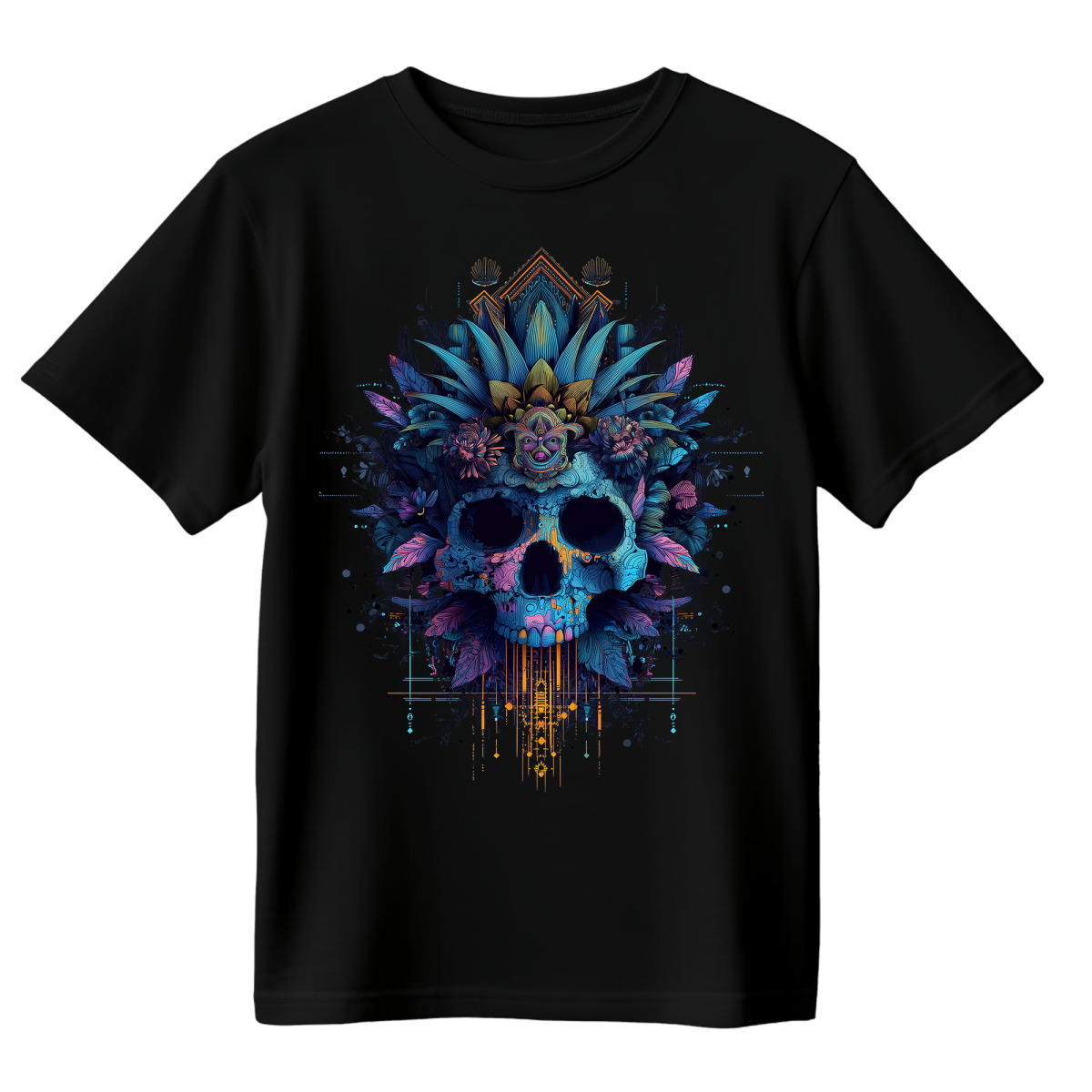 Koszulka Męska Ogród Cieni - Czarna