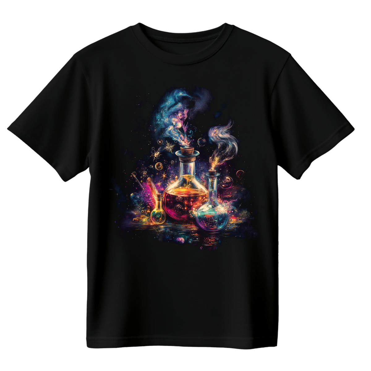 Koszulka Męska Magiczne Eliksiry - Czarna