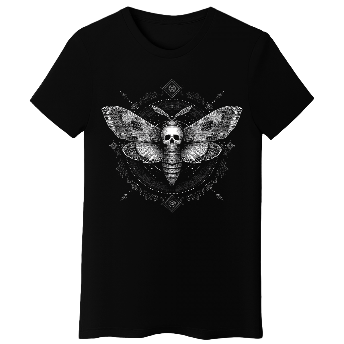 Koszulka Damska Ćma Otchłani - Czarna