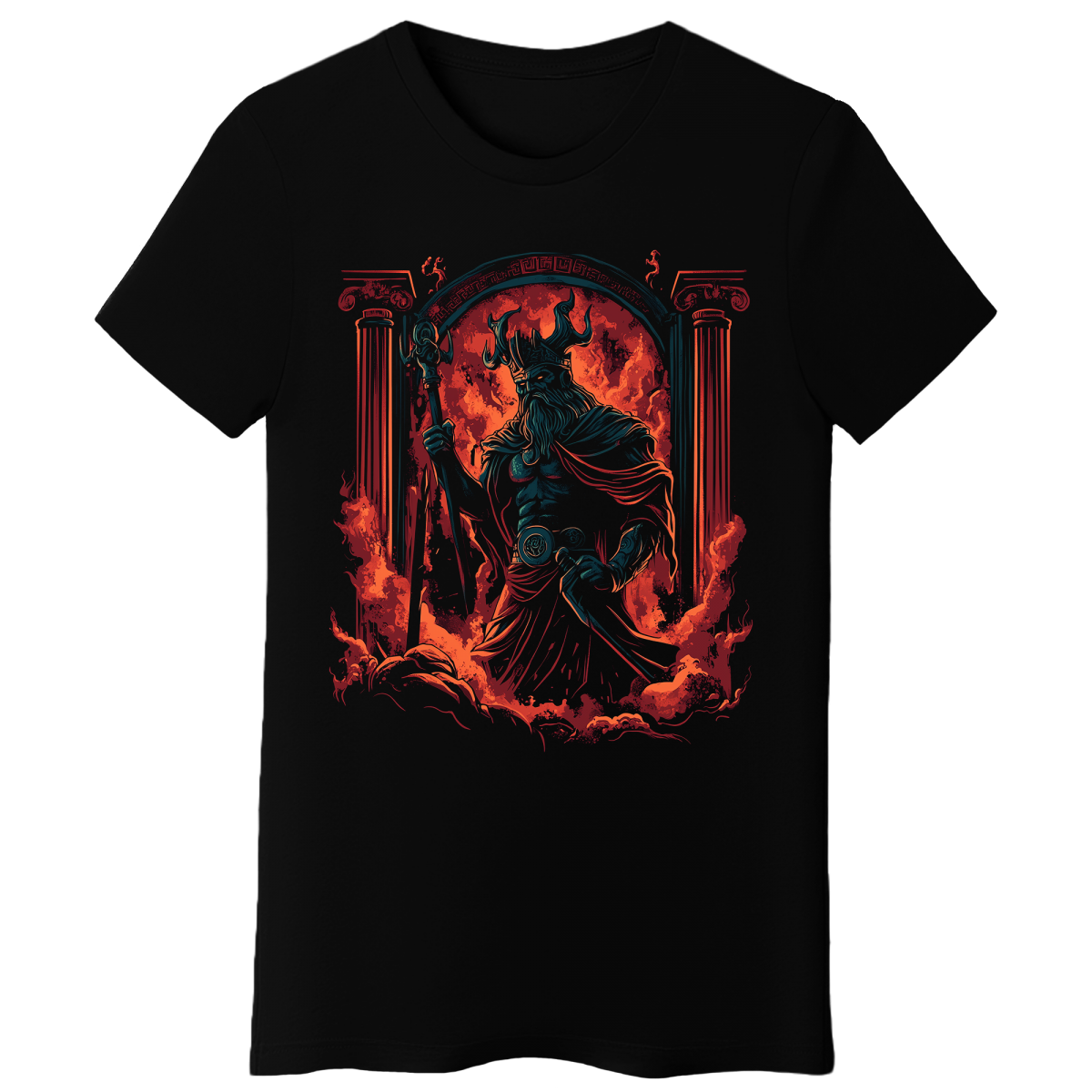 Koszulka Damska Hades - Czarna