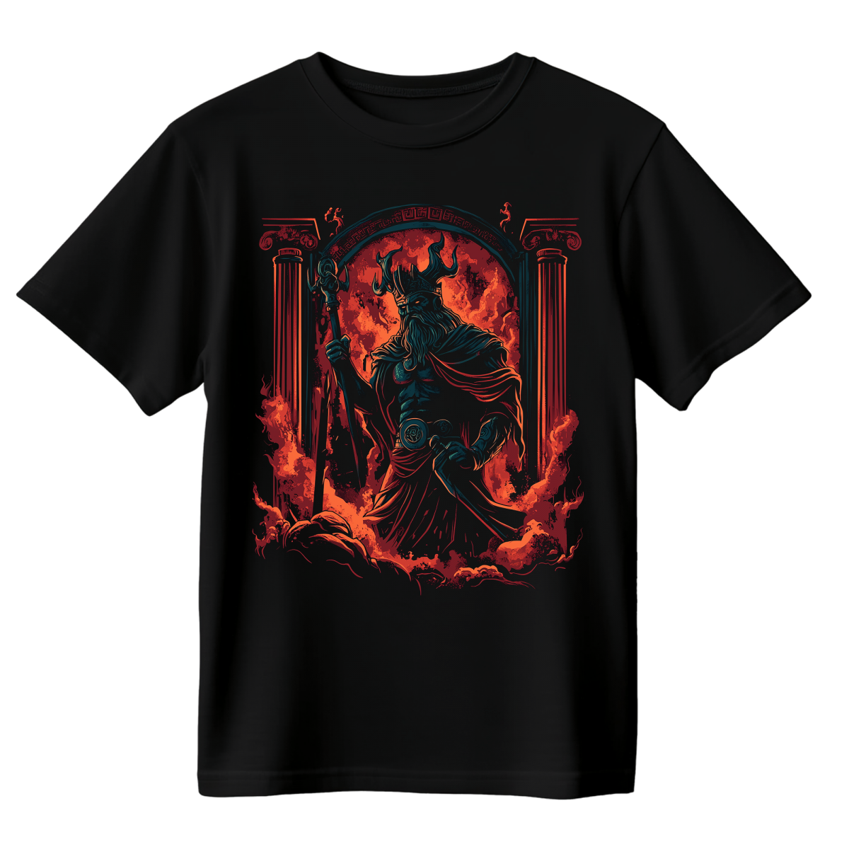 Koszulka Męska Hades - Czarna