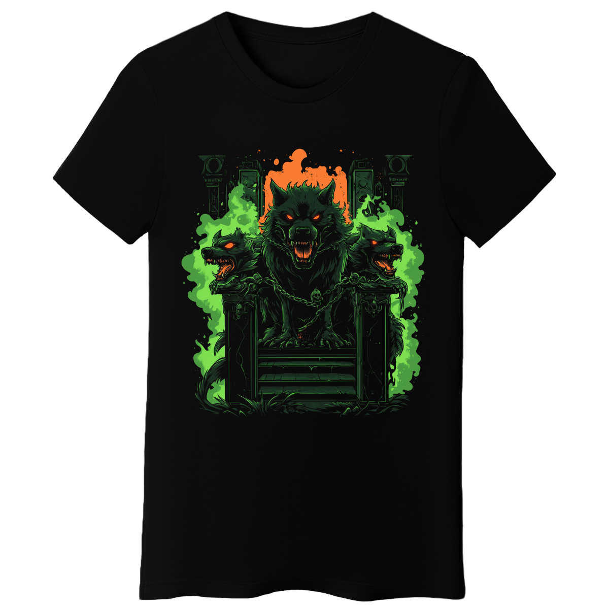 Koszulka Damska Cerber - Czarna