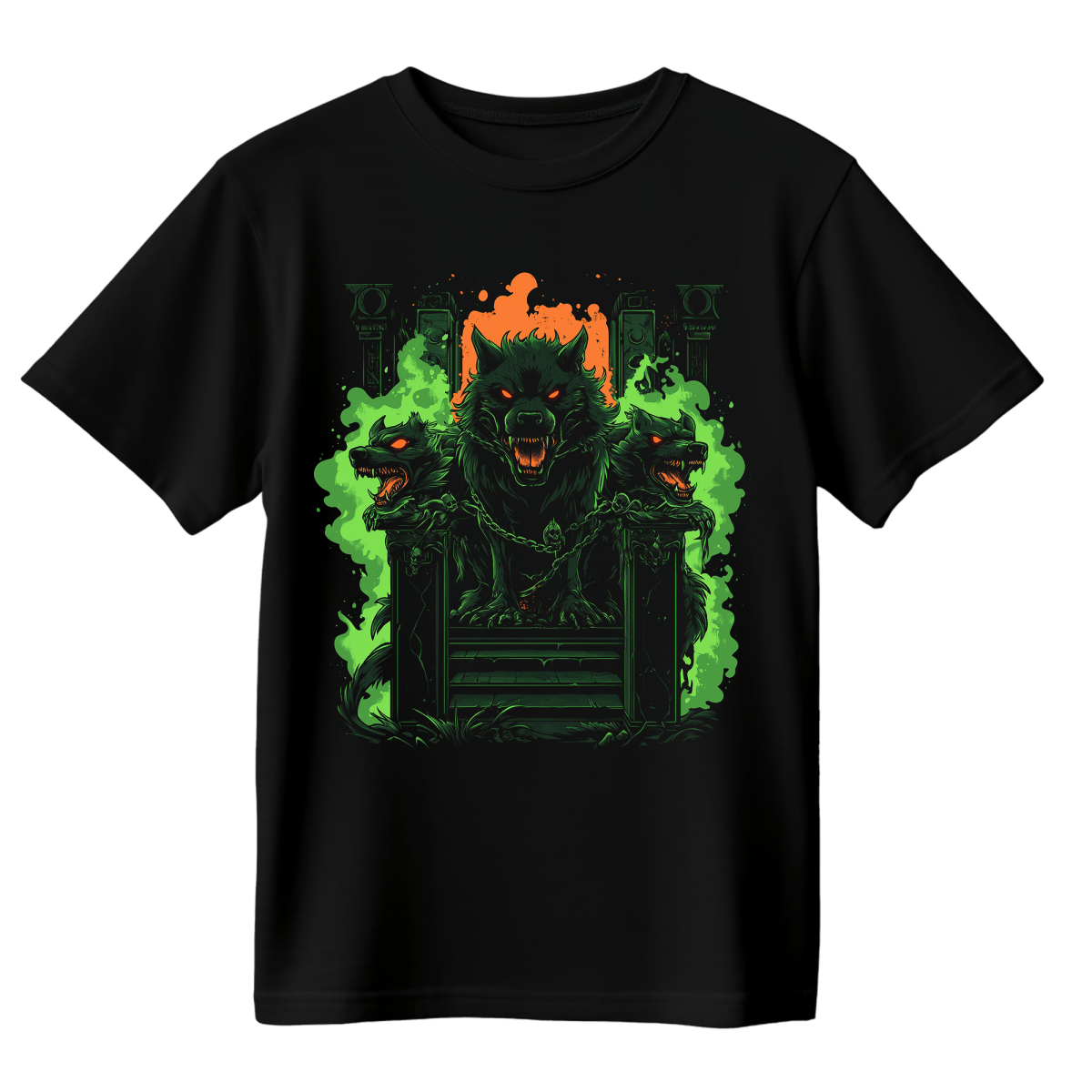 Koszulka Męska Cerber - Czarna