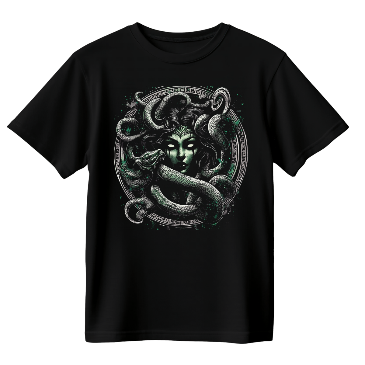 Koszulka Męska Medusa - Czarna