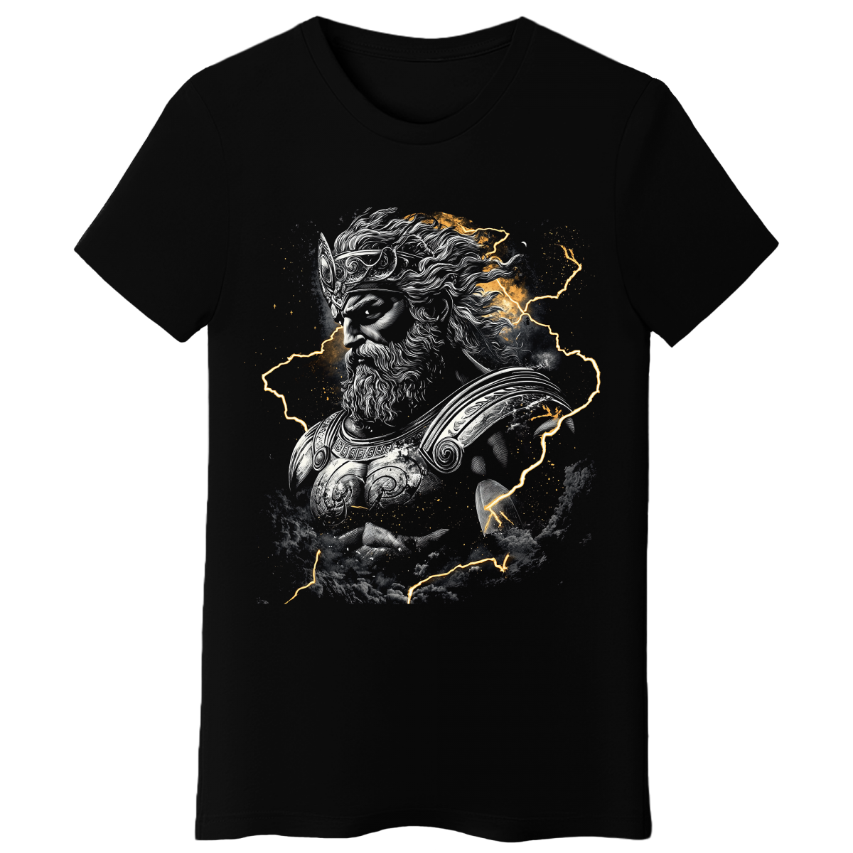 Koszulka Damska Zeus - Czarna