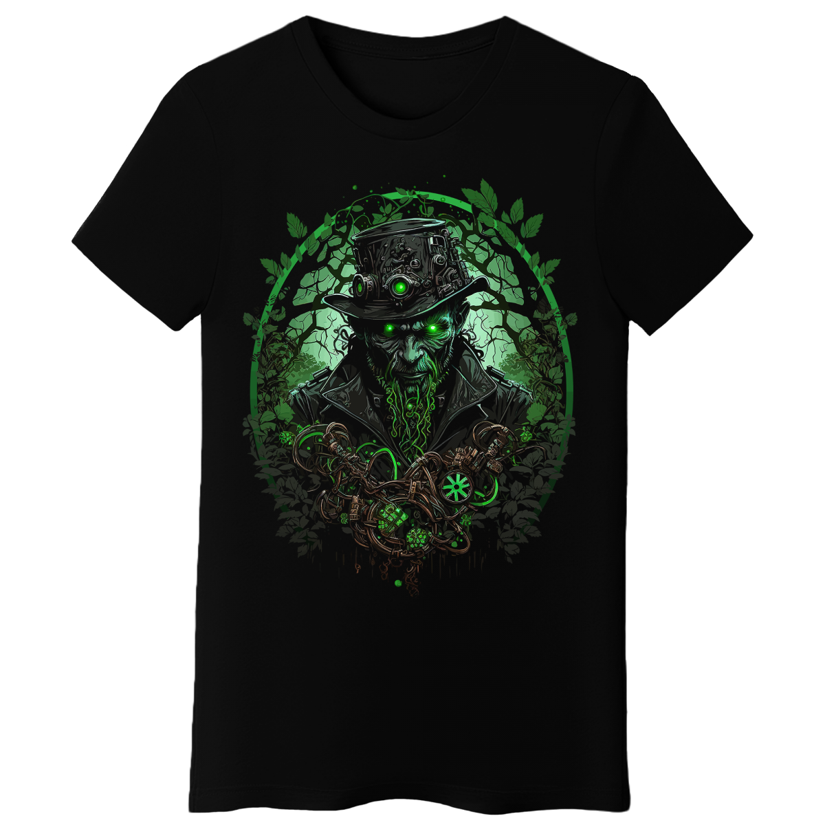 Koszulka Damska Strażnik Lasu - Czarna