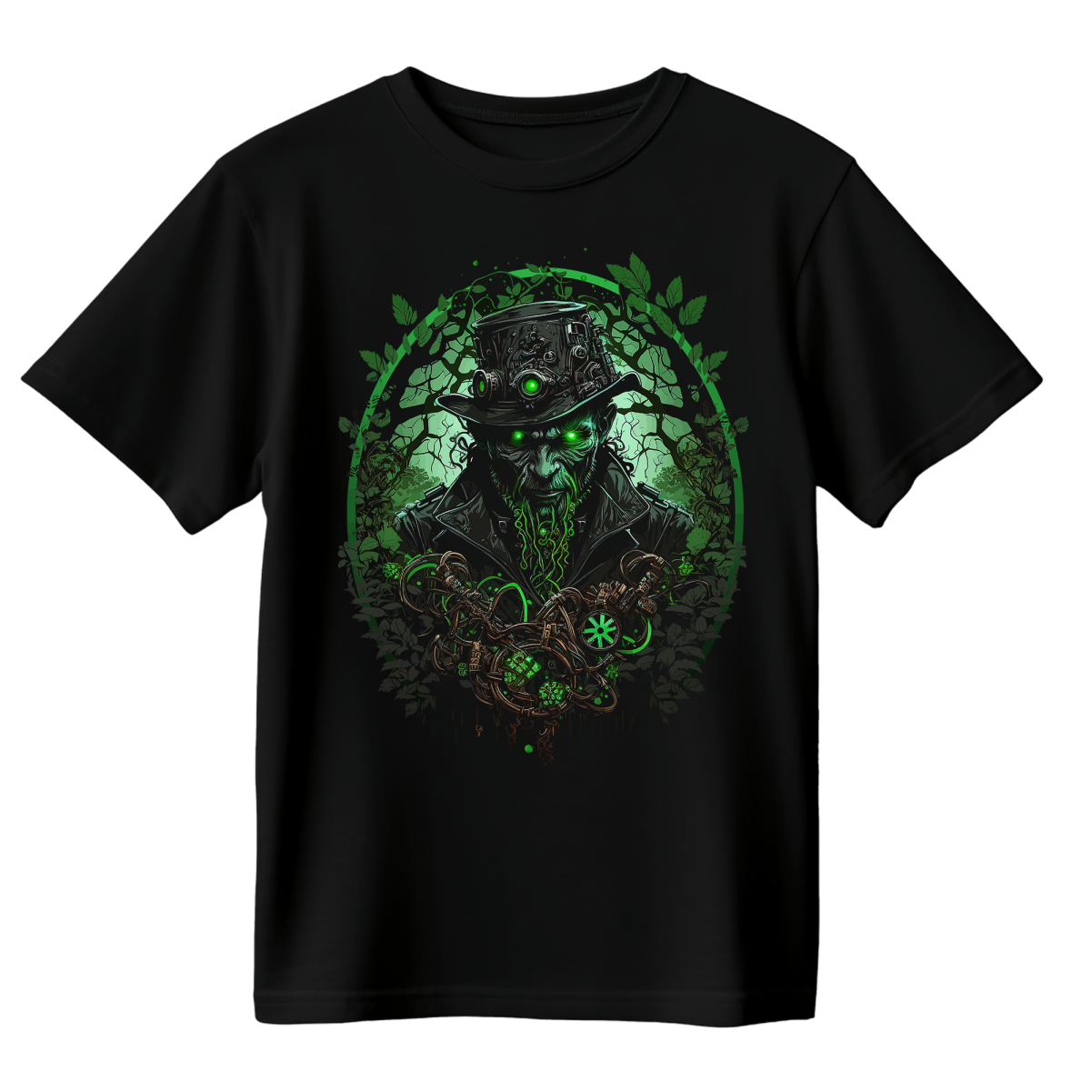 Koszulka Męska Strażnik Lasu - Czarna