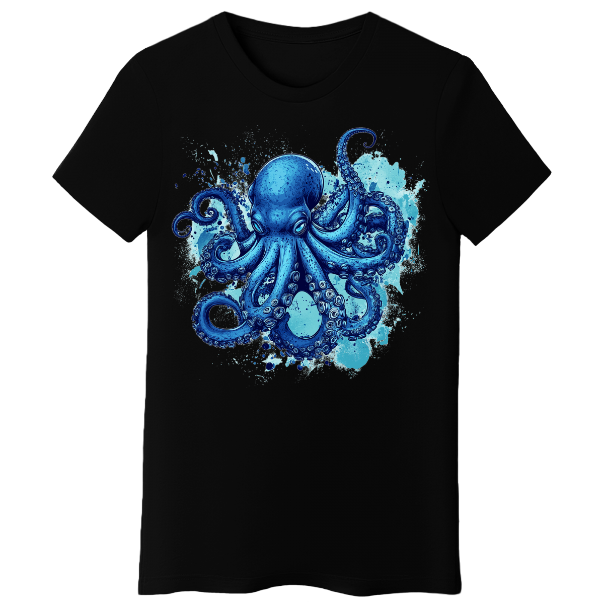 Koszulka Damska Kraken - Czarna