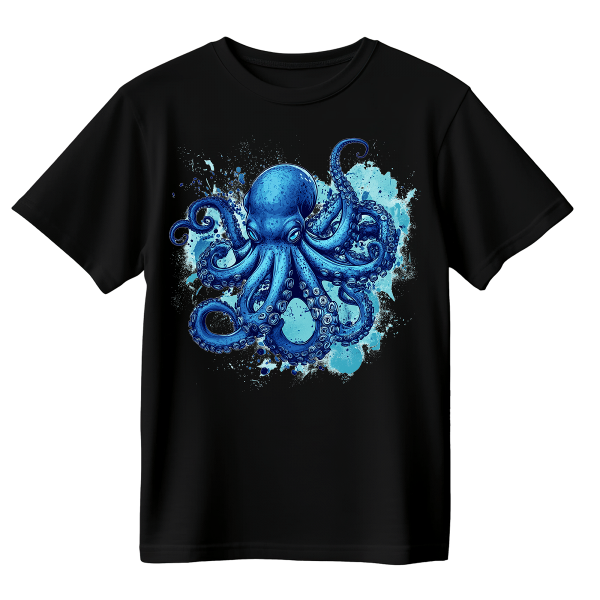 Koszulka Męska Kraken - Czarna