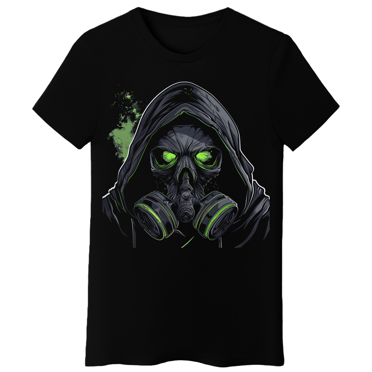 Koszulka Damska Toksyczna Strefa - Czarna