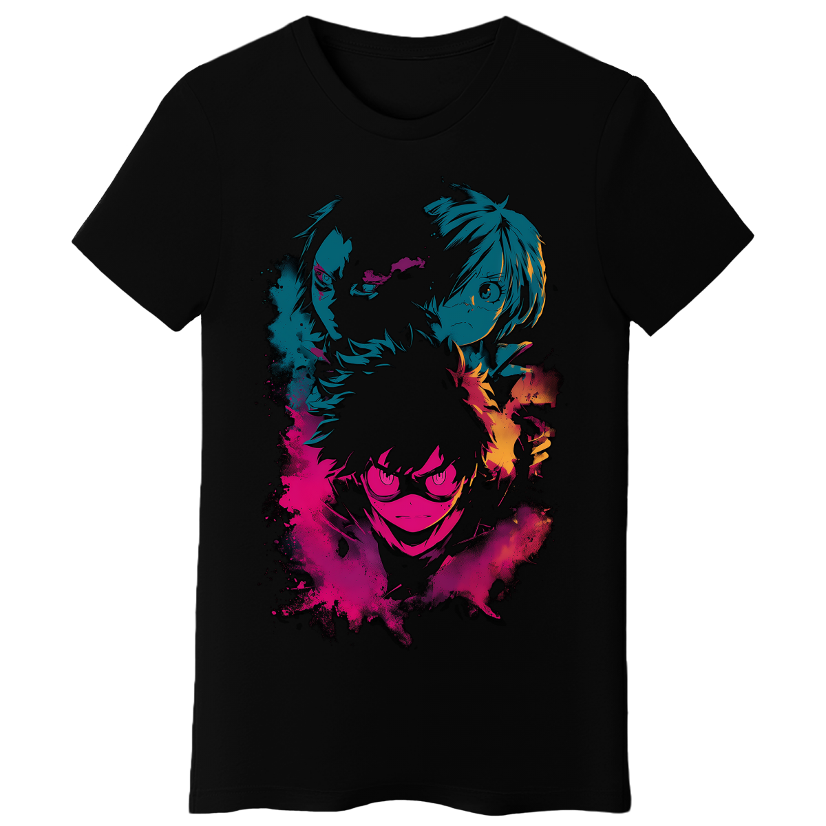 Koszulka Damska Trzy Oblicza Mocy - Czarna