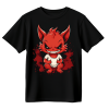 Koszulka Męska Czerwony Diabełek - Czarna