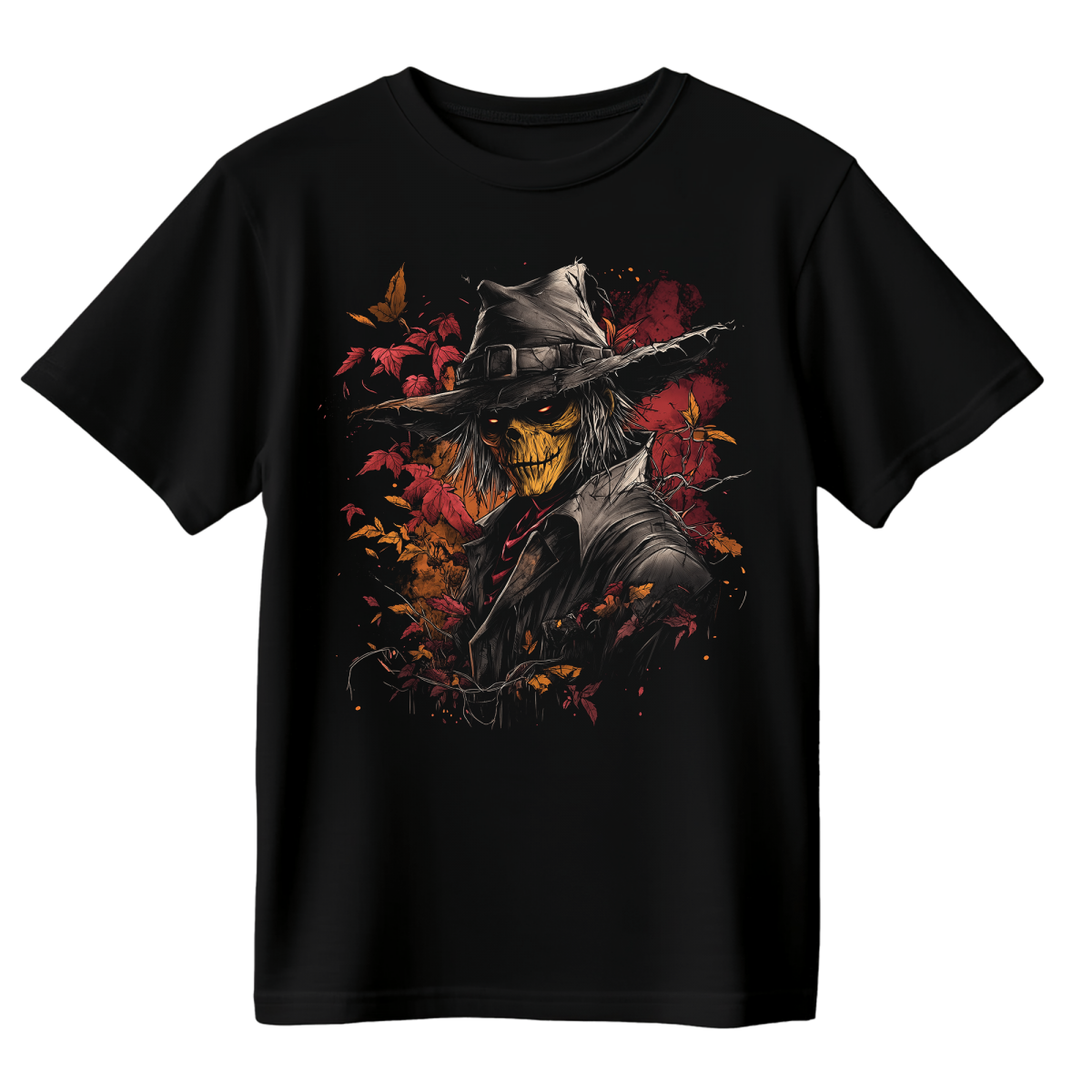 Koszulka Męska Jesienna Groza - Czarna