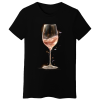 Koszulka Damska Magia Wina - Czarna