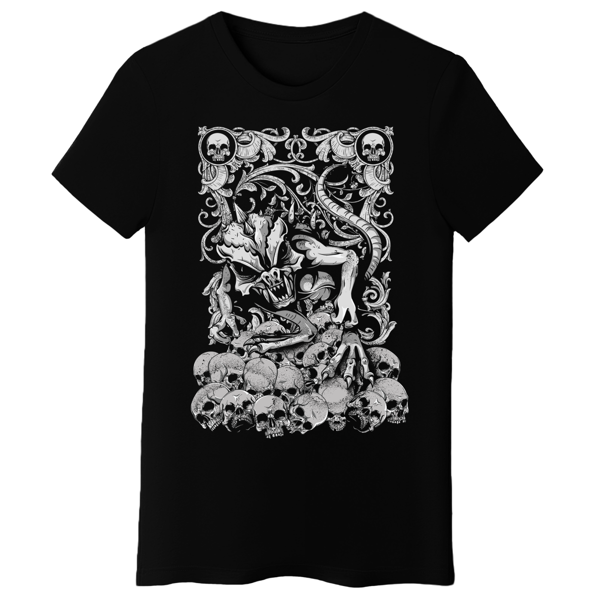 Koszulka Damska Otchłań - Czarna