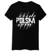Koszulka Damska Polska - Czarna