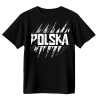 Koszulka Męska Polska - Czarna
