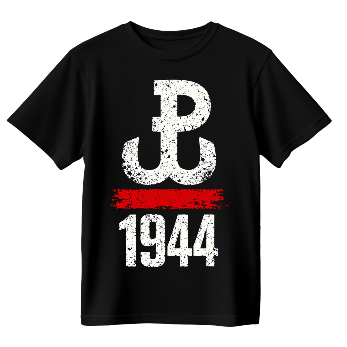 Koszulka Męska Powstanie - Czarna